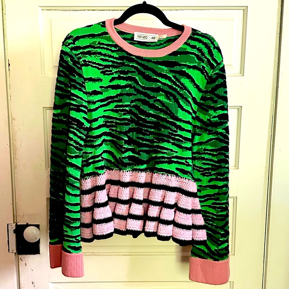 Kenzo x H&M zebra sweater